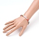 Polymer Clay Heishi Beads Stretch Bracelets BJEW-JB05710-5