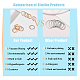 UNICRAFTALE About 12pcs Size 4/5/6/7/8/9 Golden Finger Ring Stainless Steel Thin Stacking Rings Knuckle Rings Jewelry Mid Finger Rings for Women Wedding Party 2mm Wide RJEW-UN0001-01G-6