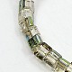 Electroplate Glass Beads Strands EGLA-J036-B-H15-1