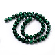 Chapelets de perles en malachite synthétique G-Q462-57-12mm-3