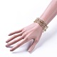 Cinq boucles de bracelets à la mode BJEW-JB04595-04-4