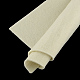 DIYクラフト用品不織布刺繍針フェルト  淡黄色  30x30x0.2~0.3cm  10個/袋 DIY-R061-11-2