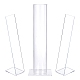 Nbeadsアクリルヘアピンディスプレイスタンド  装飾と主催者のために  長方形  透明  3個/セット ODIS-NB0001-09-1