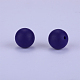 Perles focales rondes en silicone SI-JX0046A-02-2