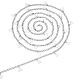 Cadena de eslabones de acera ph pandahall de 6.5 pie CHS-PH0001-07-1
