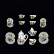 Mini juego de té de porcelana BOTT-PW0001-213A-11-1