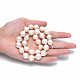 Pepitas perlas barrocas naturales perlas keshi perlas hebras PEAR-Q004-32-6