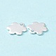 201 charms in acciaio inox STAS-L234-082A-S-5