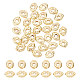 ARRICRAFT 30Pcs Brass Beads KK-AR0003-07-1