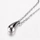 304 Stainless Steel Pendant Necklaces NJEW-D277-18-3