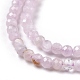 Chapelets de perles en kunzite naturelle G-C009-A09-4
