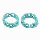 Spray Painted Alloy Cuff Rings RJEW-T011-29F-RS-2