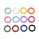 Spray Painted Alloy Spring Gate Rings PALLOY-K257-05-1