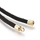 Création de bracelets à cordon torsadé en nylon MAK-M025-105-2
