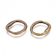 Tibetan Style Alloy Linking Rings PALLOY-ZN7613-AG-RS-2