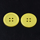 4-Rondelle botones de plástico BUTT-R034-052J-3