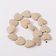 Synthetic Lava Rock Bead Strands G-N0113-17-2