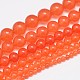 Natürliche und gefärbte Perle Malaysia Jade Stränge G-A146-6mm-A07-3