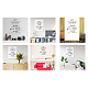 PVC Quotes Wall Sticker DIY-WH0200-001-5