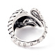 Кольцо-манжета тигр 925 стерлингового серебра для женщин STER-G032-08AS-3