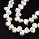 Fili di perle di plastica imitazione perla abs KY-N015-13-A04-3