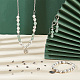 PandaHall Elite 420Pcs 14 Styles Tibetan Style Spacer Beads FIND-PH0009-28-4