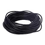 Round Leather Necklace Cords for Bracelet Neckacle Beading Jewelry Making, 3mm