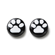 Непрозрачные акриловые бусины OACR-Z027-04B-02