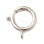 Латунная застежка пружинного кольца KK-D407-20P-G
