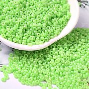 Выпечка краска стеклянные бусины SEED-P006-03A-35