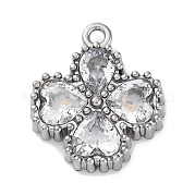 Подвески из нержавеющей стали 304 с кубическим цирконием STAS-R141-01P-03