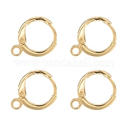 Латунные серьги-обручи KK-L179-04G