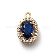Латунные микро проложить кубического циркония подвески KK-D312-09G-04