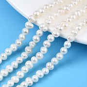 Нити из натурального культивированного пресноводного жемчуга PEAR-N013-04A