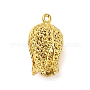 Полые медные подвески KK-L229-007G