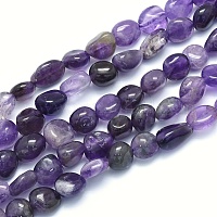 Natürlichen Amethyst Perlen Stränge G-G765-36