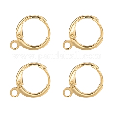 Fornituras de pendiente de latón KK-L179-04G