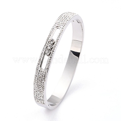 Brazaletes de acero inoxidable 304&nbsp;BJEW-O184-02