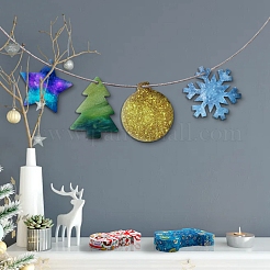 Moldes de colgantes de silicona de navidad&nbsp;DIY-Z005-11