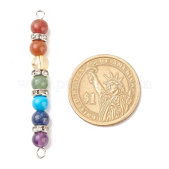 Chakra Verbindungsanhänger aus natürlichen und synthetischen Edelsteinen&nbsp;PALLOY-JF01513