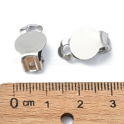 Clip per orecchini in acciaio inossidabile 304 anti-ossidazione&nbsp;LS-STAS-Q318-05P