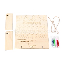Pappelholz Countdown Tag Kalender Gedenk Reißbrett&nbsp;DIY-H136-03