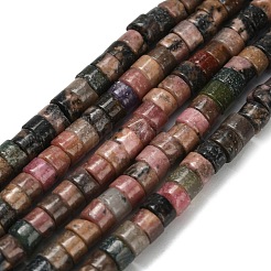 Natur Rhodonit Perlen Stränge&nbsp;G-Z110-A15-2x4mm