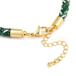 Bracelets en cordon de nylon tressé de 4 mm&nbsp;FIND-A057-01G-21