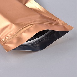 Einfarbige Plastikbeutel mit Reißverschluss&nbsp;OPP-P002-B01