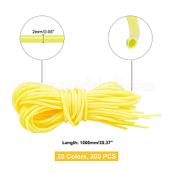 Corde de dentelle en plastique&nbsp;DIY-WH0223-45