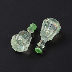 Schnullerflasche Cabochon aus transparentem Harz&nbsp;LS-RESI-E025-06A