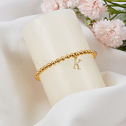 1 Stück Messinganhänger-Armbänder&nbsp;BJEW-DJ0001-35G-02
