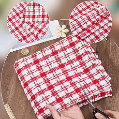 Tartan-Chemiefasergewebe&nbsp;DIY-WH0591-521A