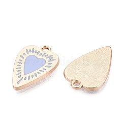 Pendentifs d'émail en alliage&nbsp;ENAM-T022-83C-G